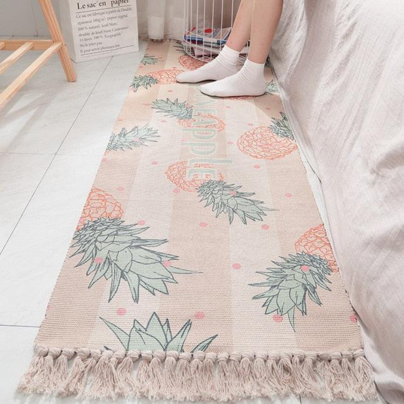 Abigail Morning Greeting Tassel Area Rugs