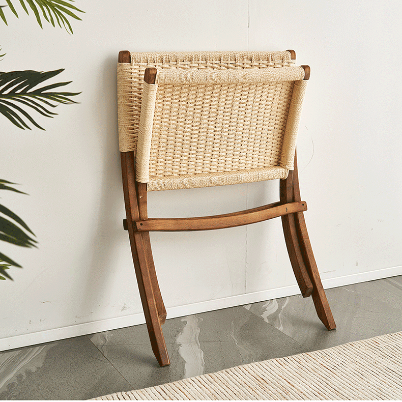 Achmad Rattan Folding Chair