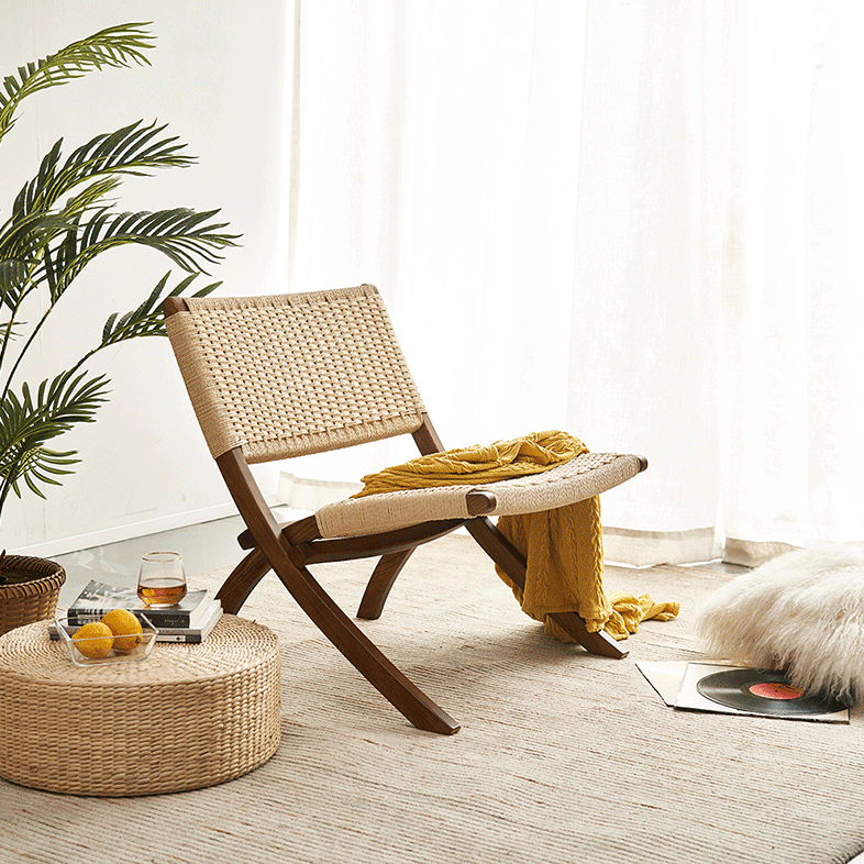 Achmad Rattan Folding Chair