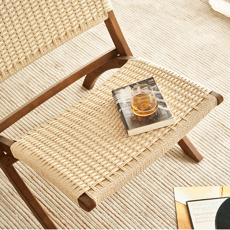 Achmad Rattan Folding Chair