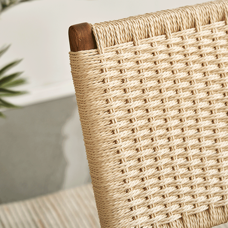Achmad Rattan Folding Chair