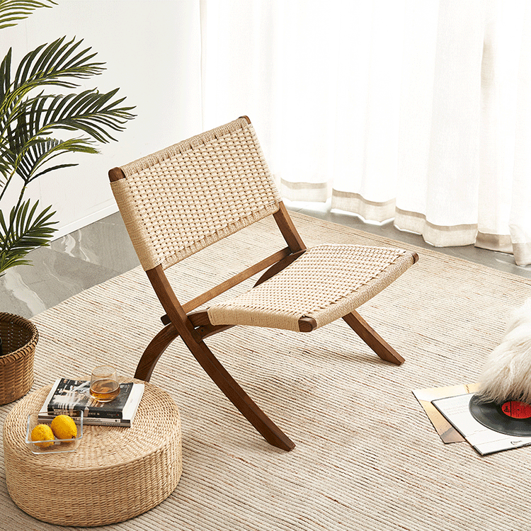 Achmad Rattan Folding Chair