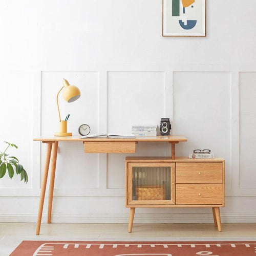 Adel Desk with Cabinet