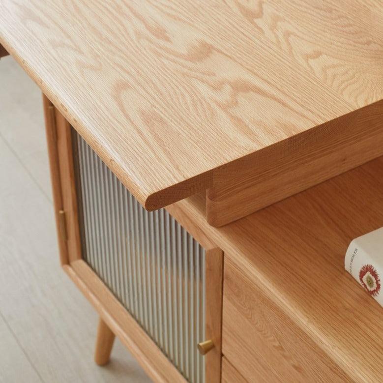 Adel Desk with Cabinet