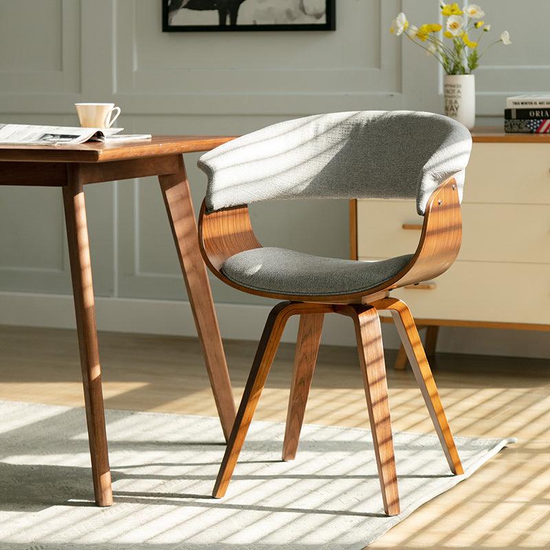 Adelajda Wood Tufted Side Chair