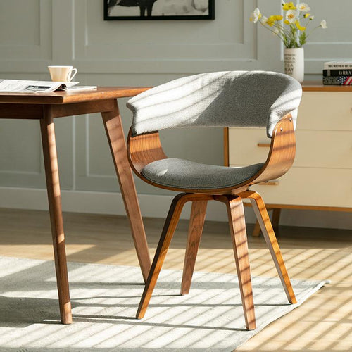Adelajda Wood Tufted Side Chair