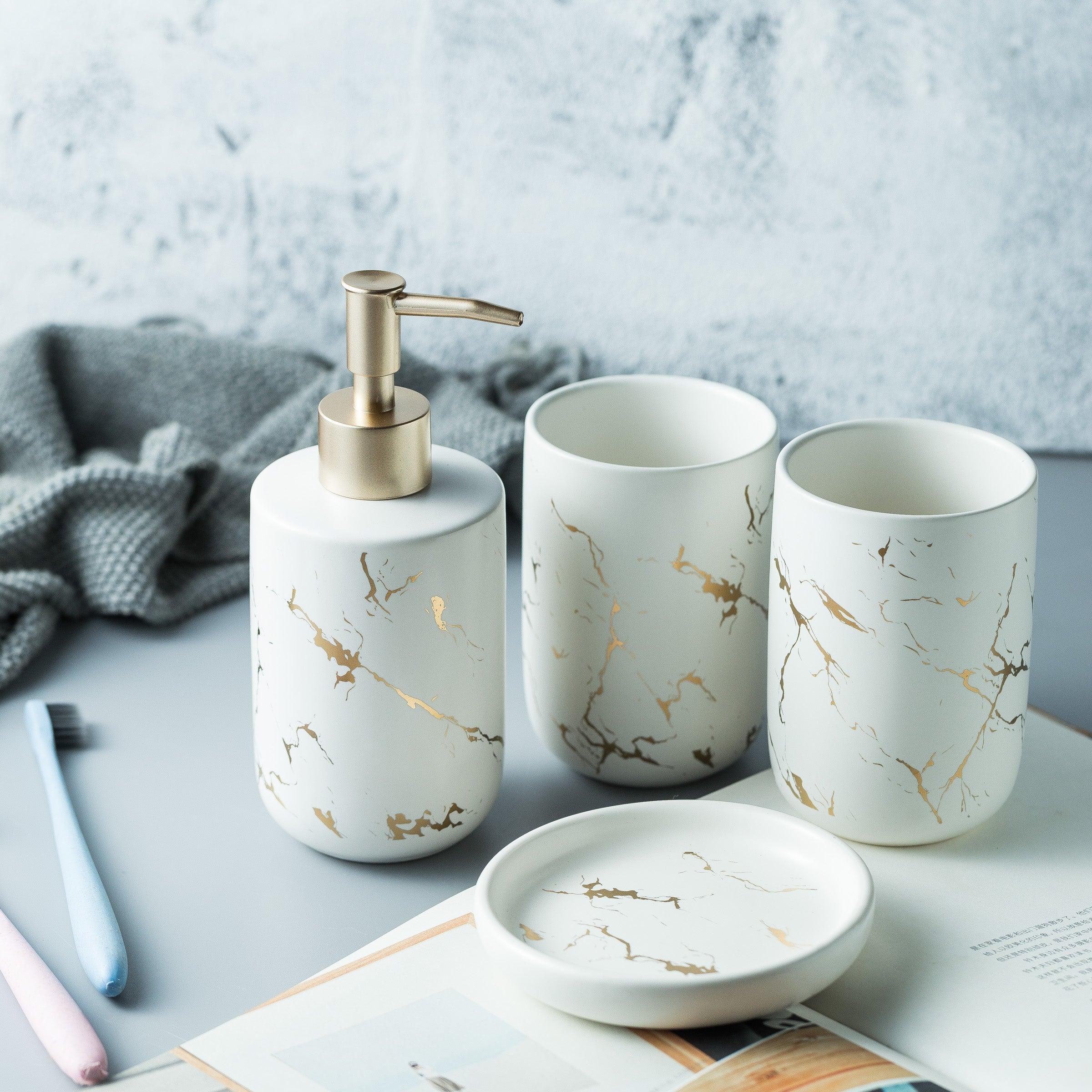 Adrianna Bathroom 4 Pieces Set