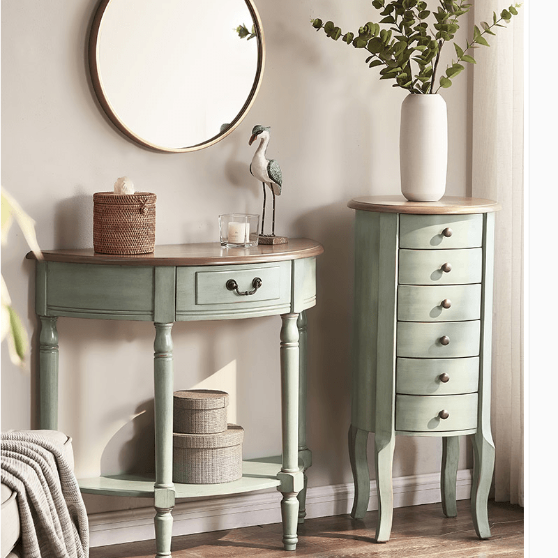 Alberta Semicircle Hallway Console Table