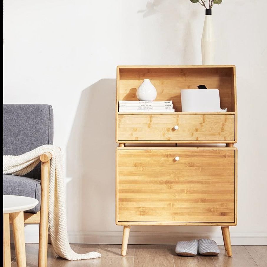 Alf Bamboo Shoe Storage Cabinet
