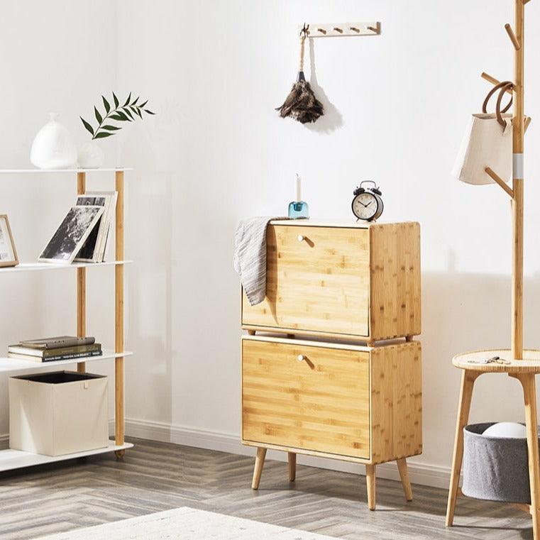 Alf Bamboo Shoe Storage Cabinet