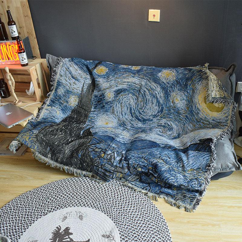 Andrin Night Flatweave Rugs/Tablecloth/Blanket