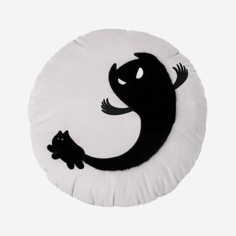 Animal Plush Cat Pillow