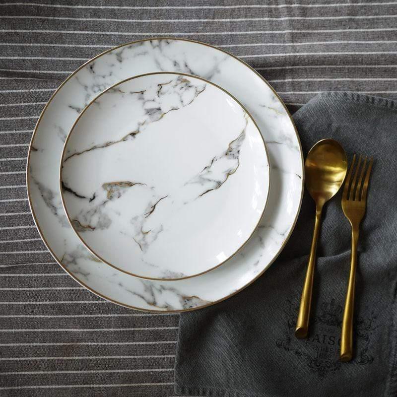 Aron Melamine Dinner Plate Set