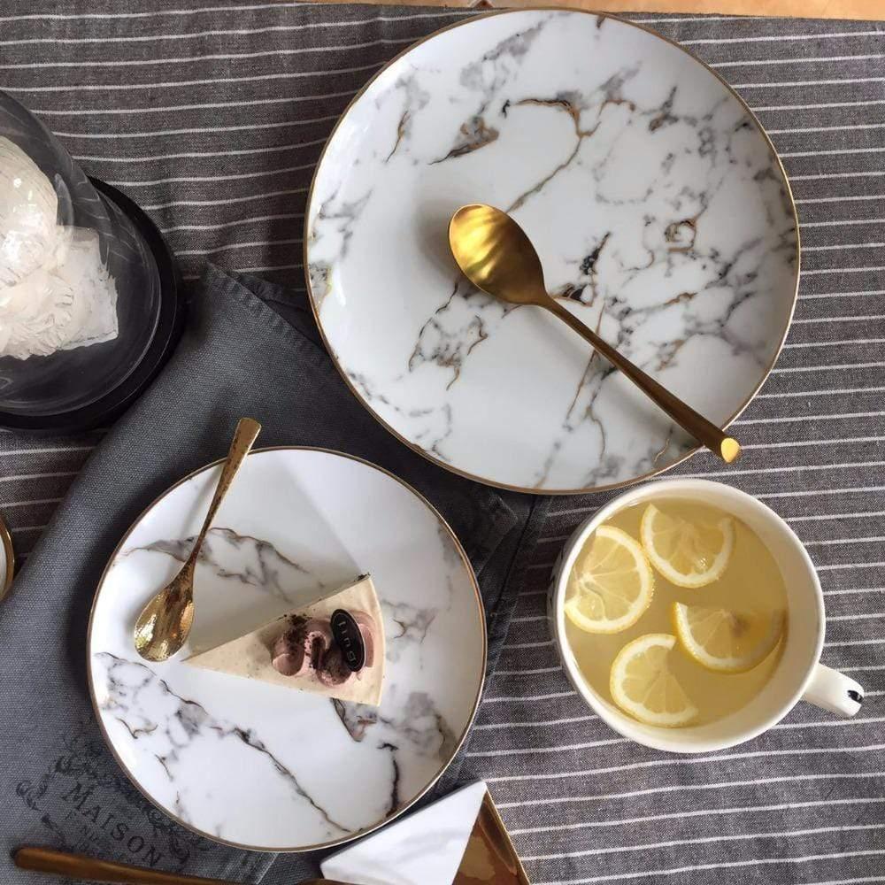 Aron Melamine Dinner Plate Set