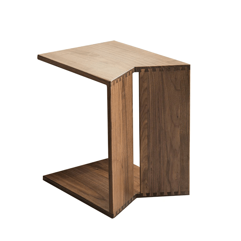 Ash Wood End Table Set