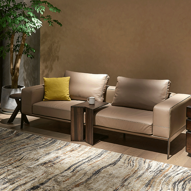 Ash Wood End Table Set