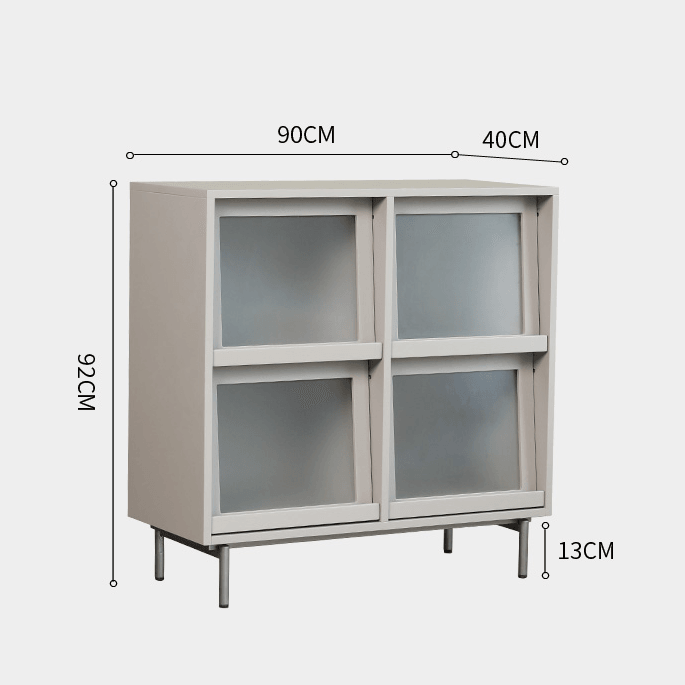 Attila Bookcase with Tilt Up Door