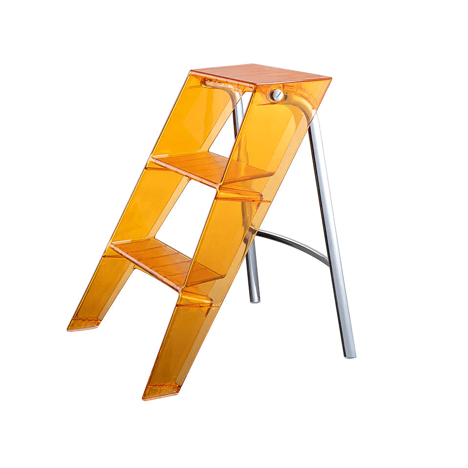 Audrey Acrylic Ladder Side Table