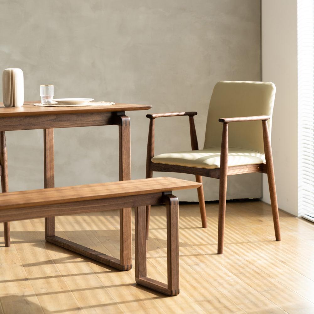 Augusto Solid Wood Bench