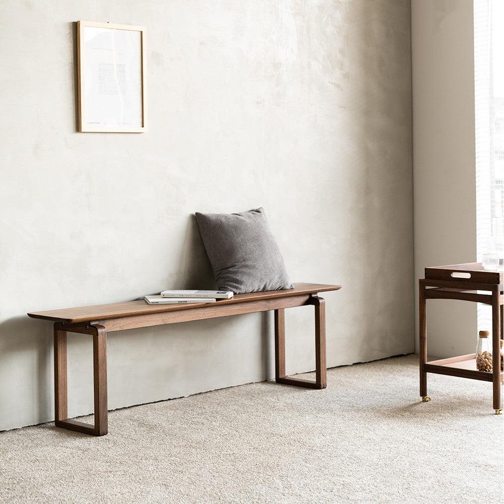 Augusto Solid Wood Bench