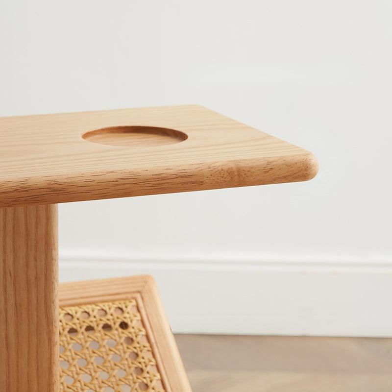 Ava End Table With Mini Bookcase