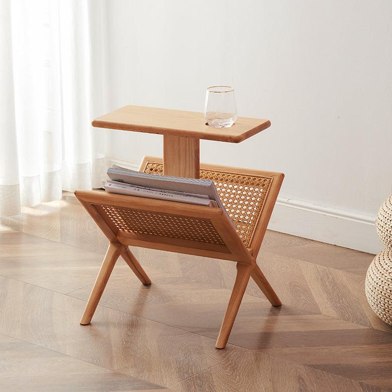 Ava End Table With Mini Bookcase