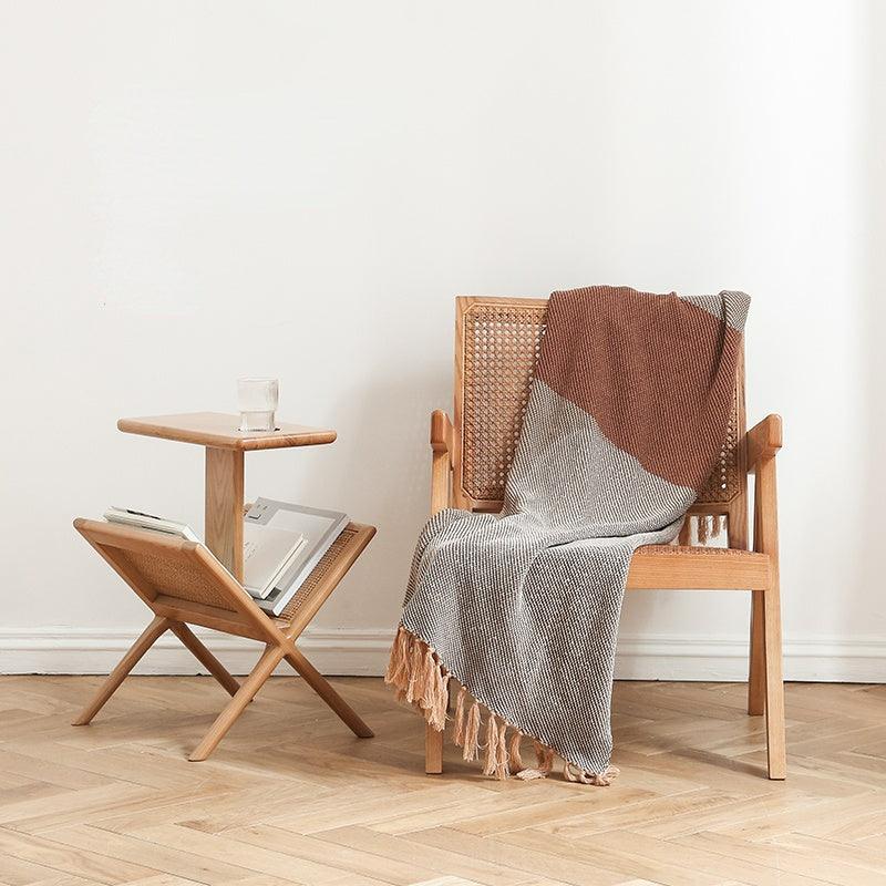 Ava End Table With Mini Bookcase