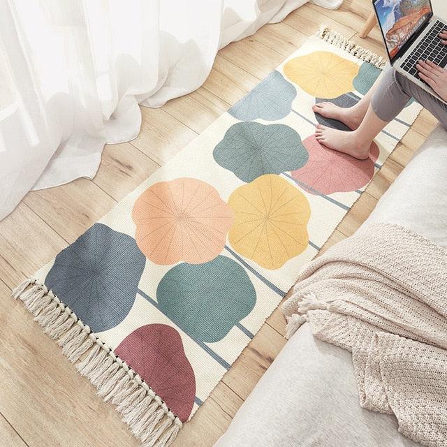 Bartalan Morning Greeting Tassel Area Rugs