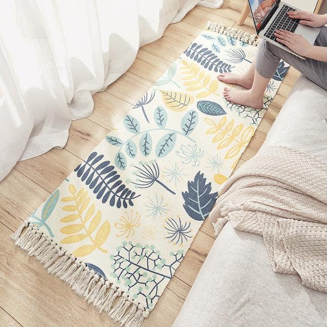 Bartalan Morning Greeting Tassel Area Rugs