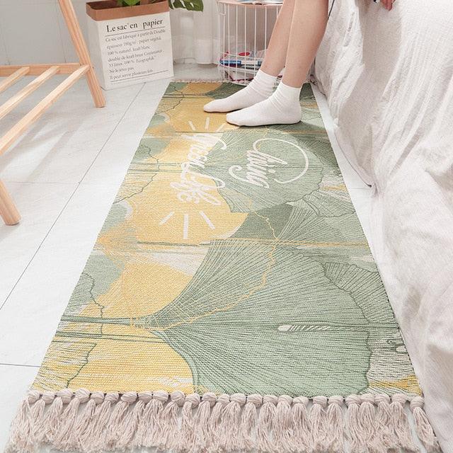 Bartalan Morning Greeting Tassel Area Rugs