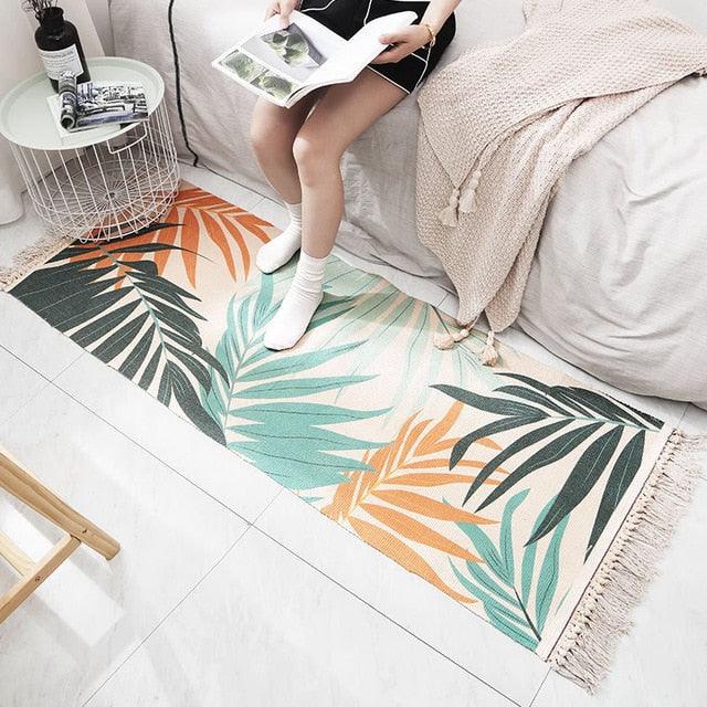 Bartalan Morning Greeting Tassel Area Rugs