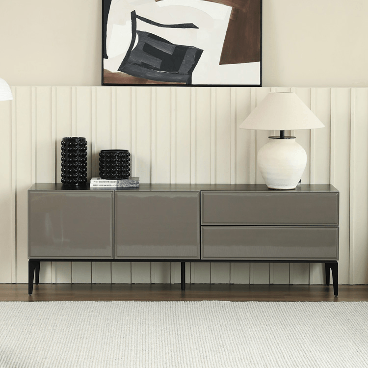 Beatrix Designer Wood TV Stand