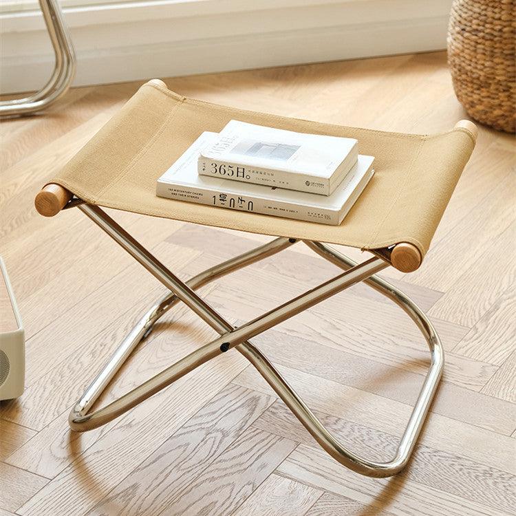 Belinda Canva Folding Lounger Chair