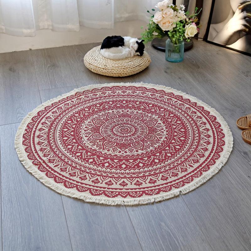 Blooming Lotus Round Rugs