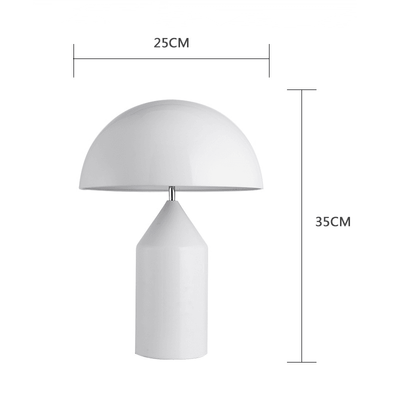 Bohdana Metal Mushroom Table Lamp