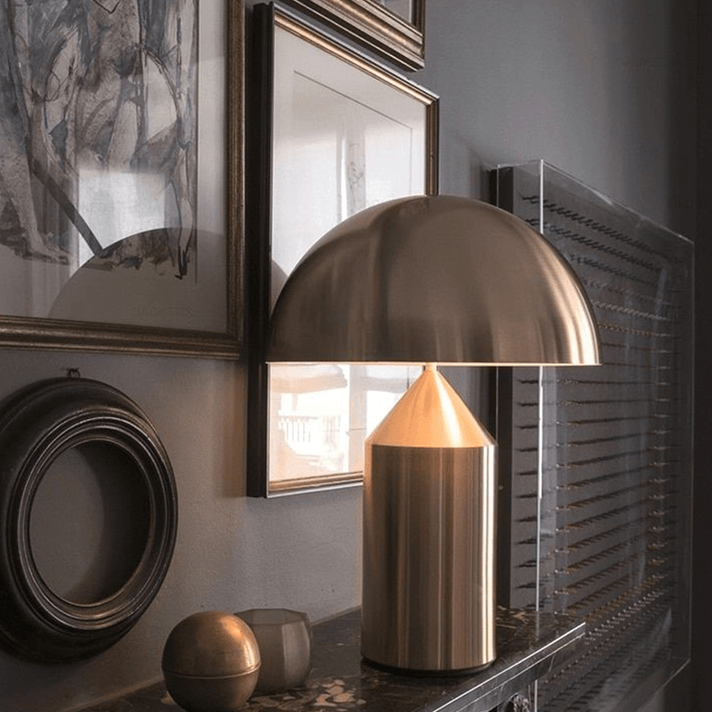Bohdana Metal Mushroom Table Lamp