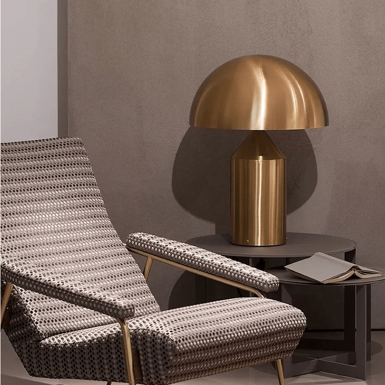 Bohdana Metal Mushroom Table Lamp