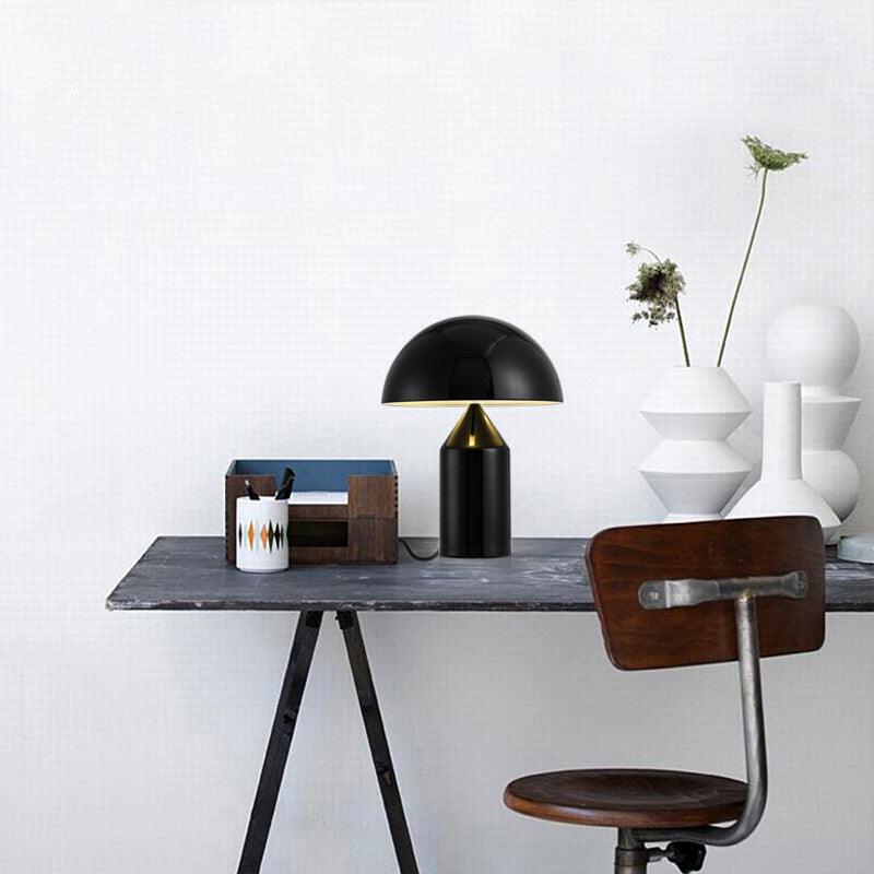 Bohdana Metal Mushroom Table Lamp
