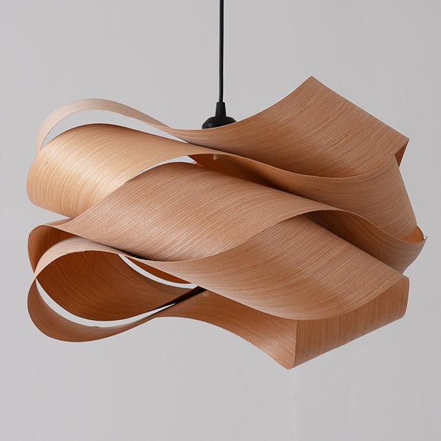 Bonita Pendant with Wood Accents