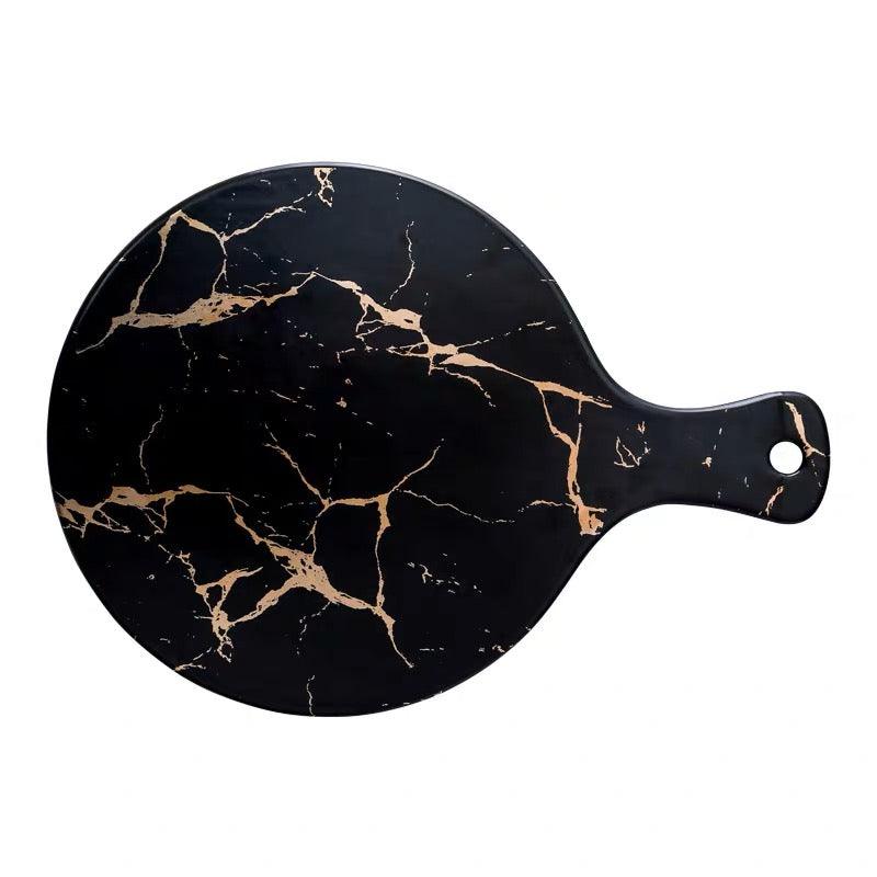 Camila Marble Ceramic Sushi Plate