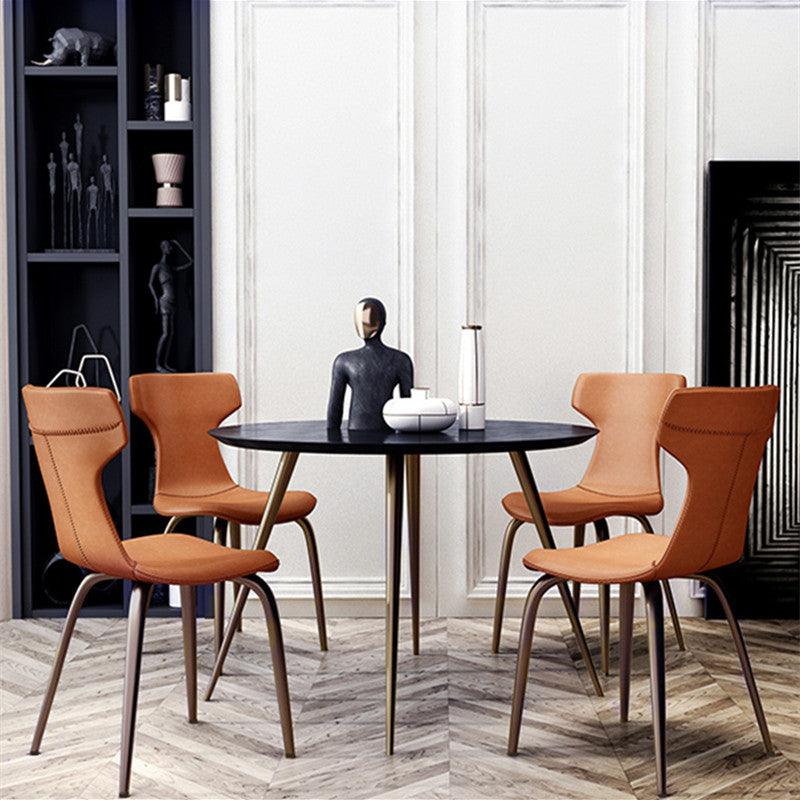 Carvelho Faux Leather Dining Chair