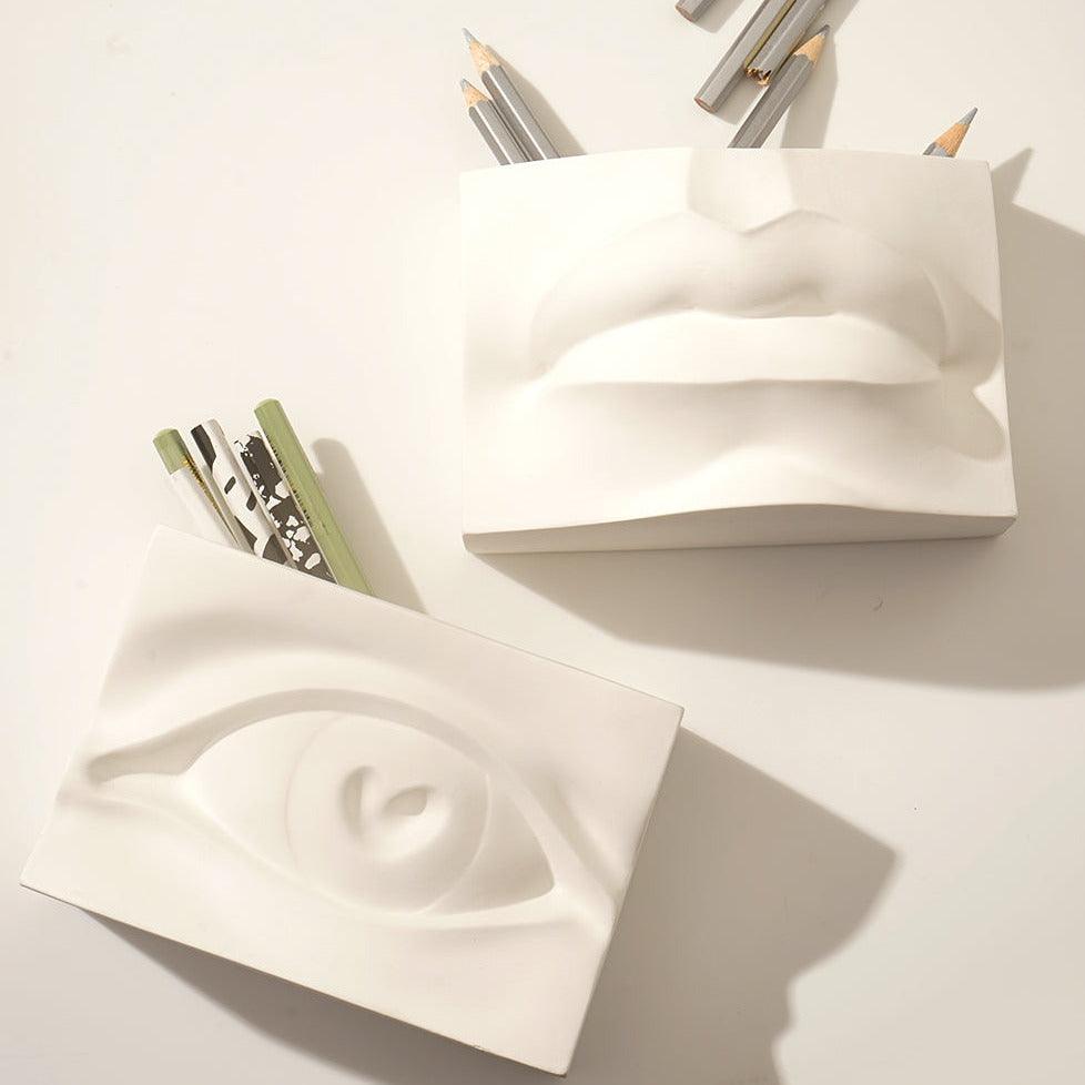 Ceramic Sculpture Pen Holder