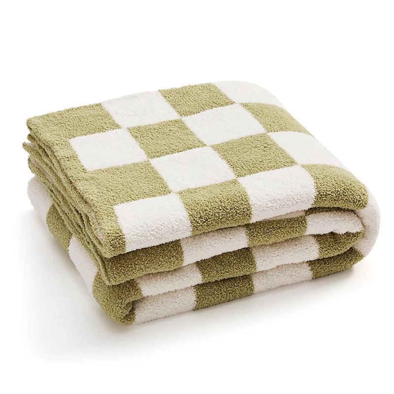 Deborah Checkerboard Throw Blanket