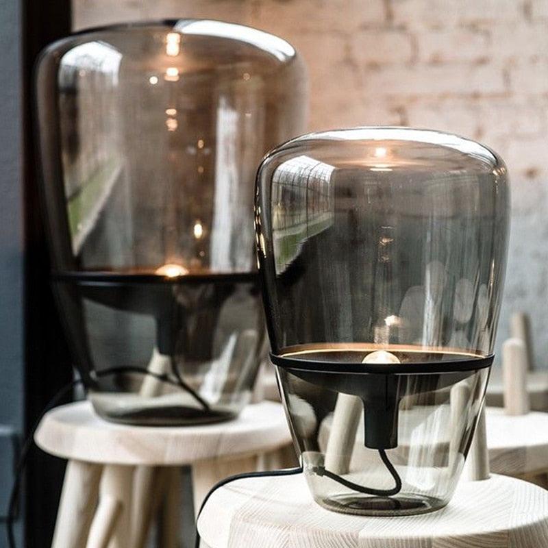 Diana Glass Shade Table Lamp