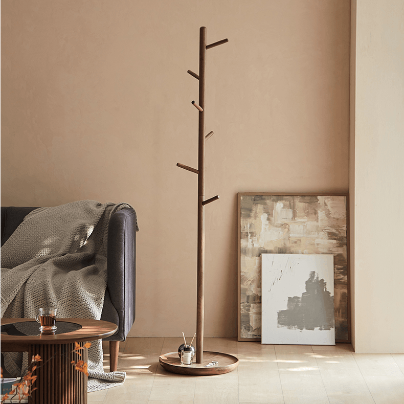 Dianna Freestanding Wood Coat Rack