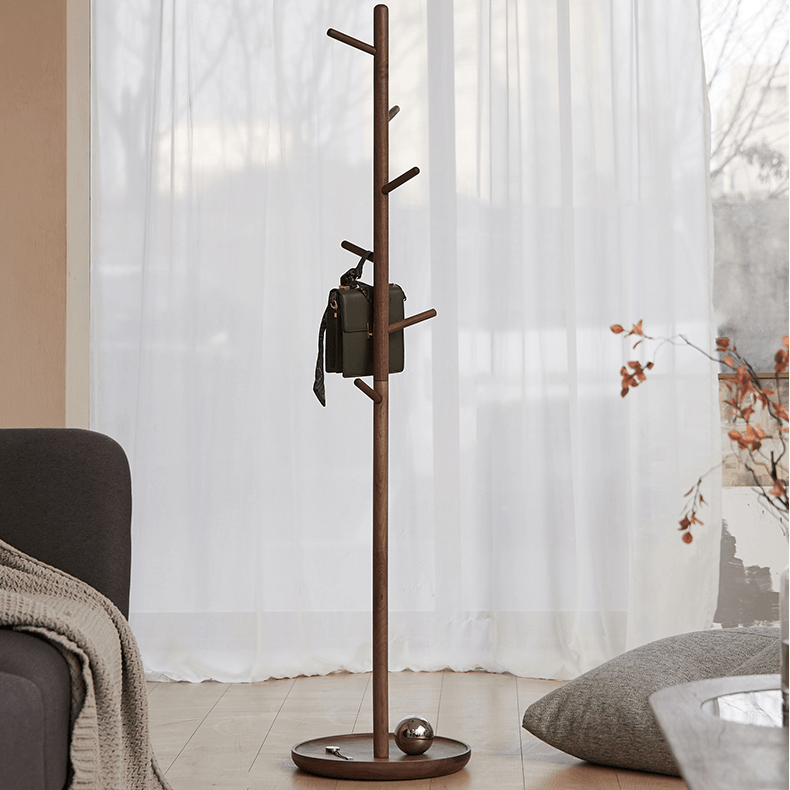 Dianna Freestanding Wood Coat Rack