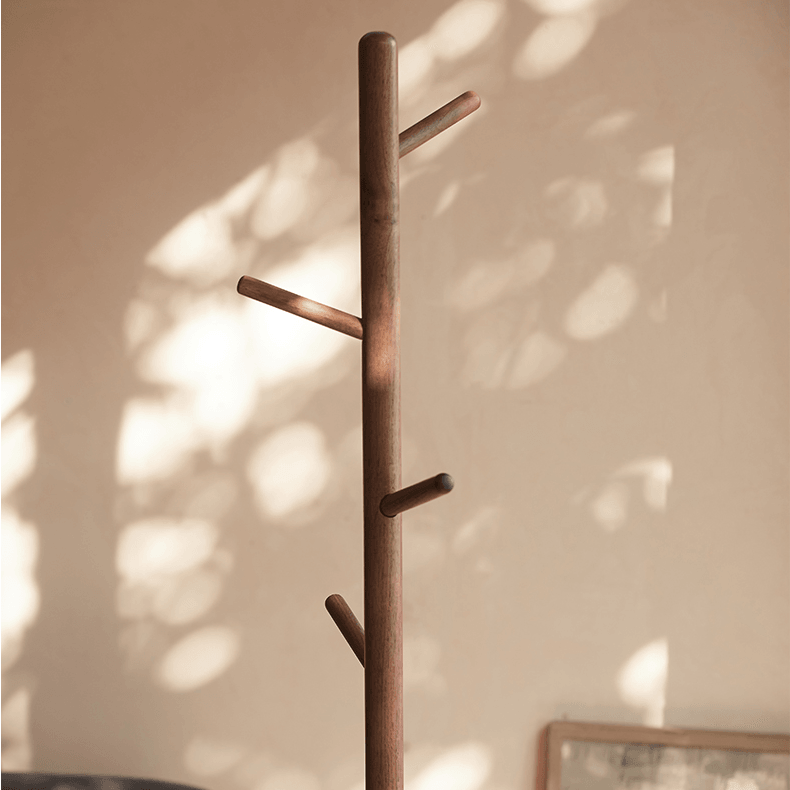 Dianna Freestanding Wood Coat Rack