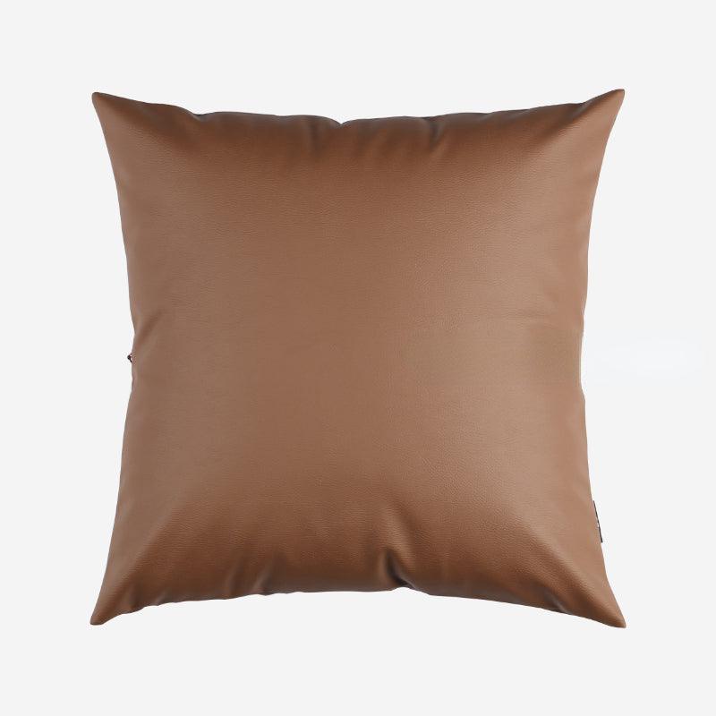 Earth tones Artificial Leather Pillow