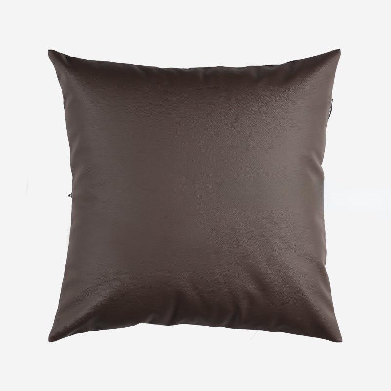 Earth tones Artificial Leather Pillow