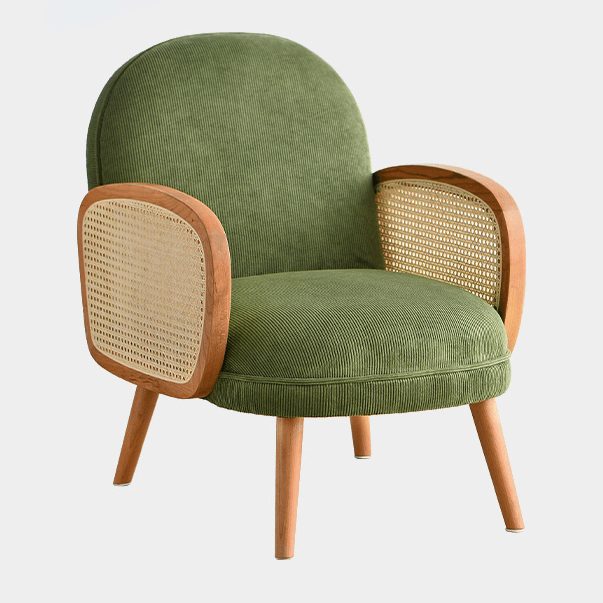 Ela Rattan Arm Lounge Chair